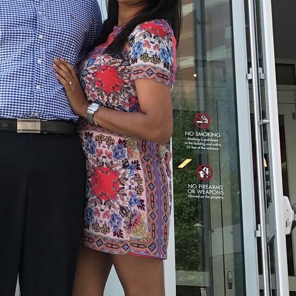 LuLu’s multicolored shift dress | M - Picture 4 of 4